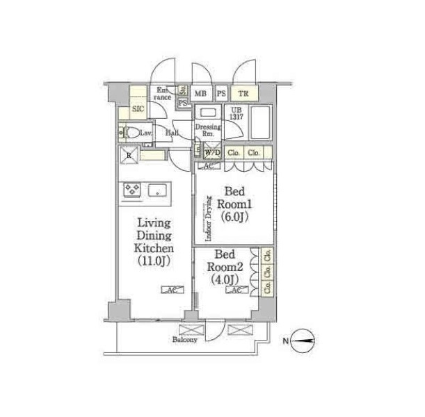 2LDK