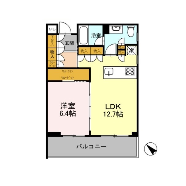 1LDK