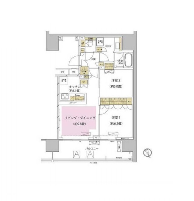 2LDK