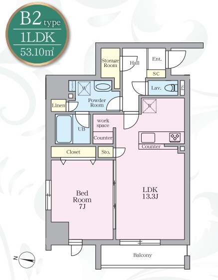 1LDK