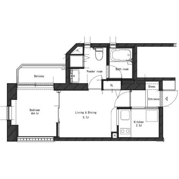 1DK