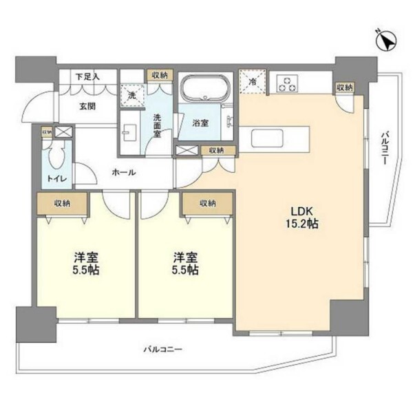 2LDK