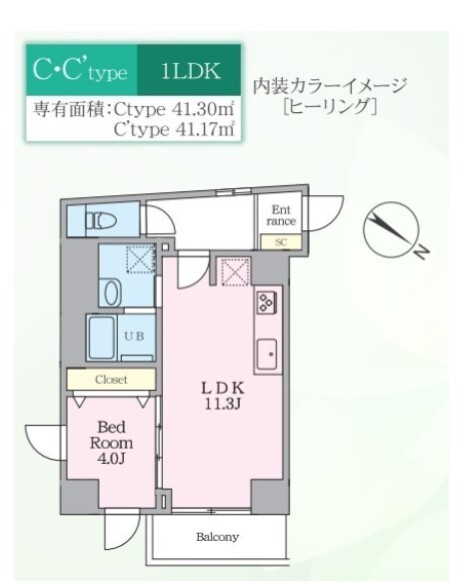 1LDK