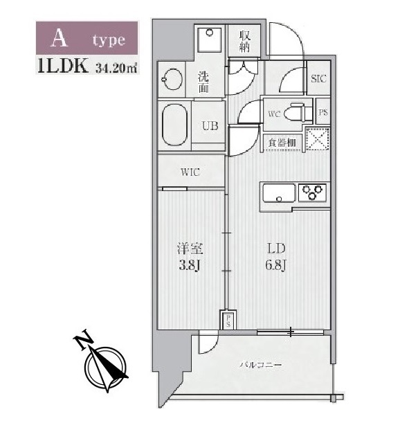 1LDK