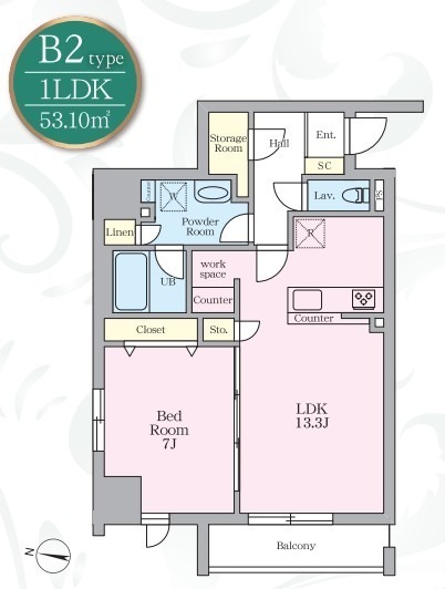 1LDK