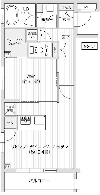 1LDK