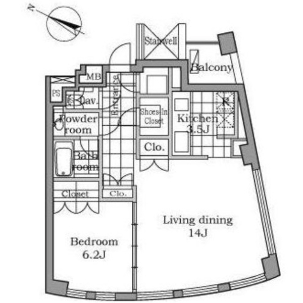 1LDK