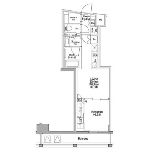 1LDK