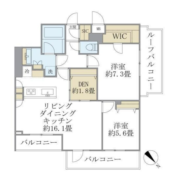 2LDK
