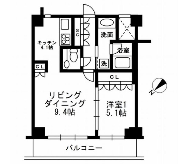 1LDK