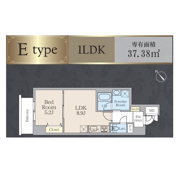 1LDK