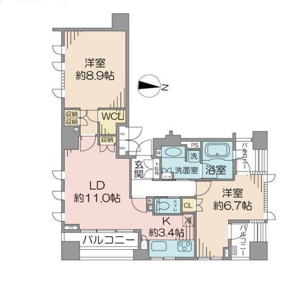2LDK